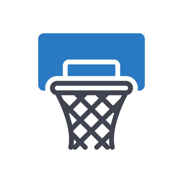 Basketball Vector Illustration Transparent Background Premium Quality Symbols Glyphs Icon — Image vectorielle