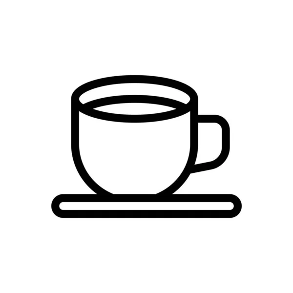 Ilustração Vetor Chá Fundo Transparente Símbolos Qualidade Premium Ícone Linha —  Vetores de Stock