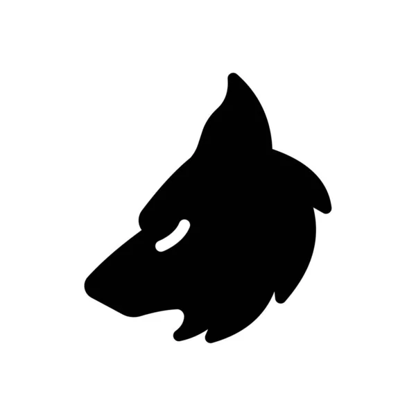 Fox Vector Illustration Transparent Background Premium Quality Symbols Glyphs Icon — Image vectorielle