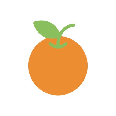 Şeffaf bir arkaplan üzerinde turuncu vektör çizimi. Konsept ve grafik tasarım için birinci sınıf kalite simgeler.. 