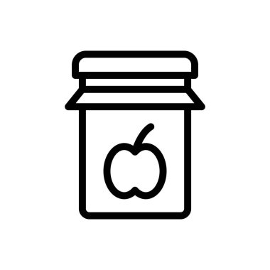 apple vector illustration on a transparent background.Premium quality symbols.Thin line icon for concept and graphic design. 