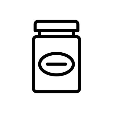 jar vector illustration on a transparent background.Premium quality symbols.Thin line icon for concept and graphic design. 
