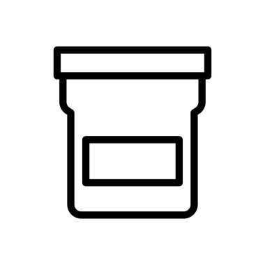 jam vector illustration on a transparent background.Premium quality symbols.Thin line icon for concept and graphic design.