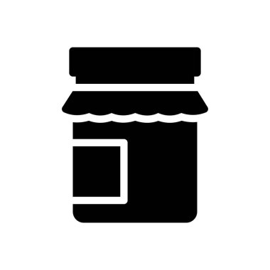 jam vector illustration on a transparent background.Premium quality symbols.Glyphs icon for concept and graphic design.