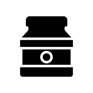 jar vector illustration on a transparent background.Premium quality symbols.Glyphs icon for concept and graphic design.