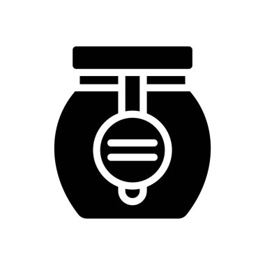 jam vector illustration on a transparent background.Premium quality symbols.Glyphs icon for concept and graphic design. 