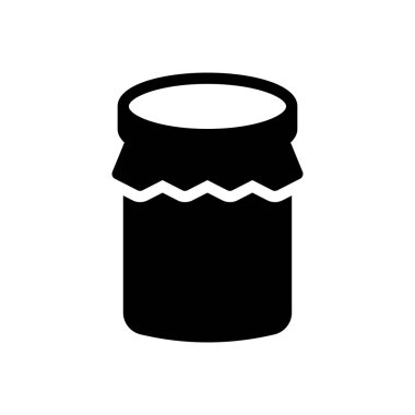 jam vector illustration on a transparent background.Premium quality symbols.Glyphs icon for concept and graphic design.