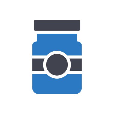 jar vector illustration on a transparent background.Premium quality symbols.Glyphs icon for concept and graphic design. 