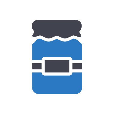 jam vector illustration on a transparent background.Premium quality symbols.Glyphs icon for concept and graphic design.