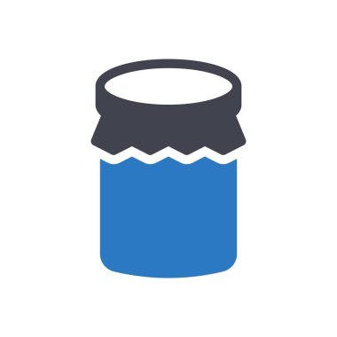 jam vector illustration on a transparent background.Premium quality symbols.Glyphs icon for concept and graphic design.