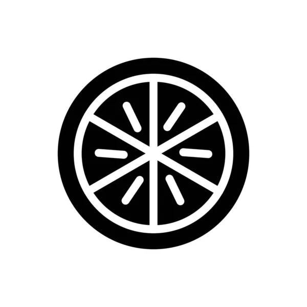 Лимонна Векторна Ілюстрація Прозорому Фоні Символи Якості Премій Піктограма Гліфів — стоковий вектор