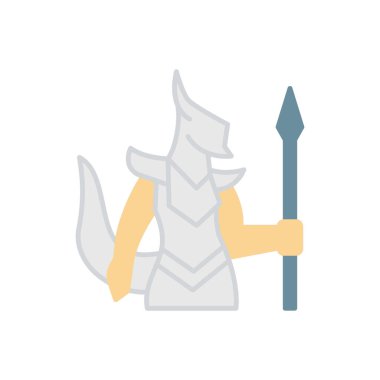 armor vector illustration on a transparent background.Premium quality symbols.Stroke icon for concept and graphic design. 