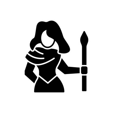 Şeffaf bir arkaplanda sihirli vektör çizimi. Konsept ve grafik tasarımı için ince çizgi simgesi.. 