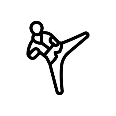 fighting vector illustration on a transparent background.Premium quality symbols.Thin line icon for concept and graphic design.