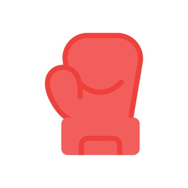 Şeffaf bir arkaplan üzerindeki eldiven vektör çizimi. Konsept ve grafik tasarımı için birinci sınıf kalite simgeler.. 