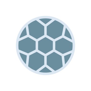 Saydam bir arkaplan üzerinde top vektör çizimi. Konsept ve grafik tasarım için premium kalite simgeleri..