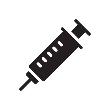 Şeffaf bir arkaplan üzerinde enjeksiyon vektör çizimi. Konsept ve grafik tasarımı için mükemmel kalite sembolleri..