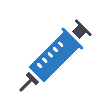 Şeffaf bir arkaplan üzerinde enjeksiyon vektör çizimi. Konsept ve grafik tasarımı için mükemmel kalite sembolleri..