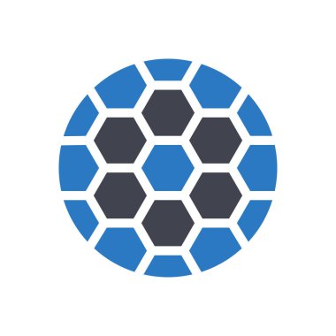 Saydam bir arkaplan üzerinde futbol vektör illüstrasyonu. Konsept ve grafik tasarımı için mükemmel kalite semboller..