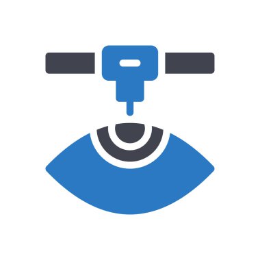 Şeffaf bir arkaplan üzerinde göz vektör çizimi. Konsept ve grafik tasarımı için özel kalite semboller..