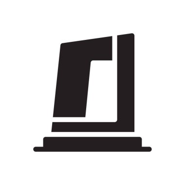 skyscraper vector illustration on a transparent background.Premium quality symbols.Glyphs icon for concept and graphic design. 