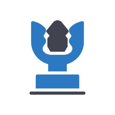 bauhinia vector illustration on a transparent background.Premium quality symbols.Glyphs icon for concept and graphic design. 