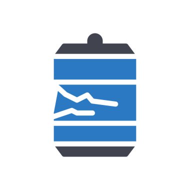 Saydam bir arkaplan üzerinde çöp vektörü çizimi. Konsept ve grafik tasarımı için mükemmel kalite semboller..