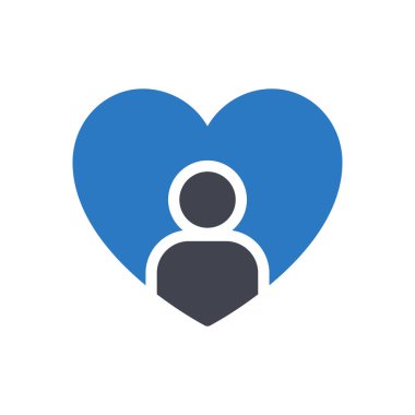 Şeffaf bir arkaplan üzerinde kalp vektör çizimi. Konsept ve grafik tasarım simgeleri için kaliteli semboller.. 