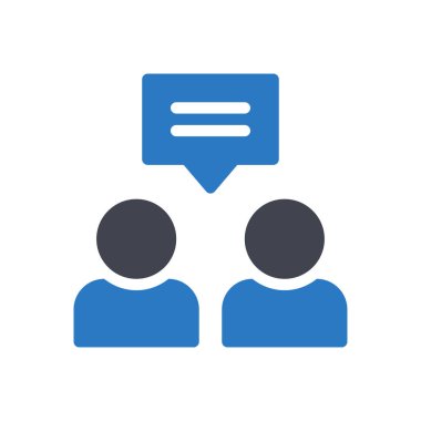 Saydam bir arkaplan üzerinde tartışmalı vektör illüstrasyonu. Konsept ve grafik tasarımı için kaliteli semboller..