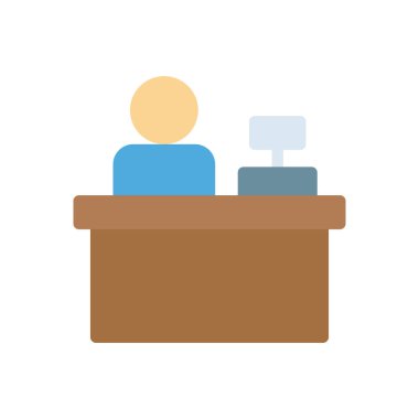 Şeffaf bir arkaplan üzerinde resepsiyon vektör illüstrasyonu. Konsept ve grafik tasarımı için premium kalite simgeleri..