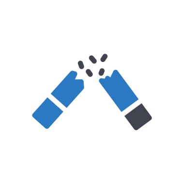 Saydam bir arkaplan üzerinde kırık vektör çizimi. Konsept ve grafik tasarımı için mükemmel kalite sembolleri..