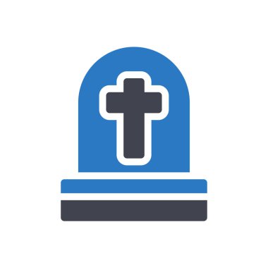 Şeffaf bir arkaplanda ölüm vektörü çizimi. Konsept ve grafik tasarım simgeleri.. 