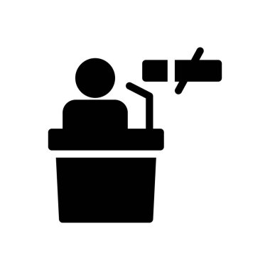 Şeffaf bir arkaplan üzerinde podyum vektör illüstrasyonu. Konsept ve grafik tasarım için mükemmel kalite sembolleri..