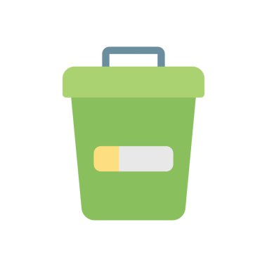 dustbin vector illustration on a transparent background.Premium quality symbols.Stroke icon for concept and graphic design.