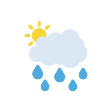 Şeffaf bir arkaplan üzerinde güneş vektör çizimi. Konsept ve grafik tasarım için birinci sınıf kalite simgeler..