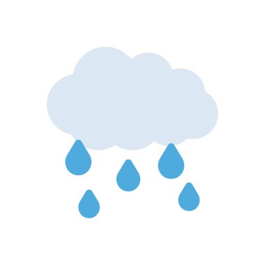 Şeffaf bir arkaplan üzerinde bulut vektör çizimi. Konsept ve grafik tasarımı için birinci sınıf kalite simgeler.. 