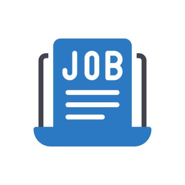 job vector illustration on a transparent background.Premium quality symbols.Glyphs icon for concept and graphic design. 