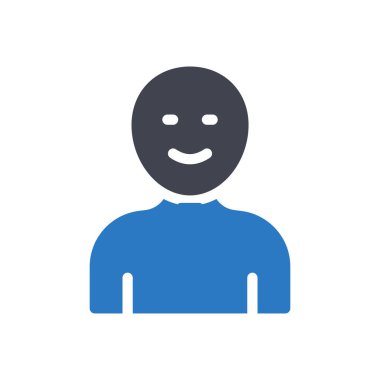  Şeffaf bir arkaplan üzerinde kullanıcı vektör illüstrasyonu. Konsept ve grafik tasarım için kaliteli semboller.. 