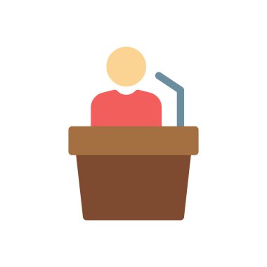 Şeffaf bir arkaplan üzerinde podyum vektör illüstrasyonu. Konsept ve grafik tasarım için premium kalite simgeleri.. 