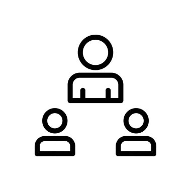 Şeffaf bir arkaplanda lider vektör çizimi. Premium kalite sembolleri. Konsept ve grafik tasarım için ince çizgi simgesi.