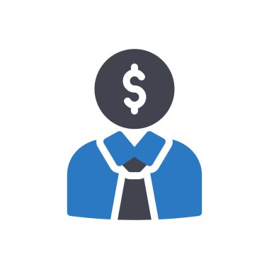 Şeffaf bir arkaplan üzerinde kullanıcı vektör illüstrasyonu. Konsept ve grafik tasarım için kaliteli semboller..