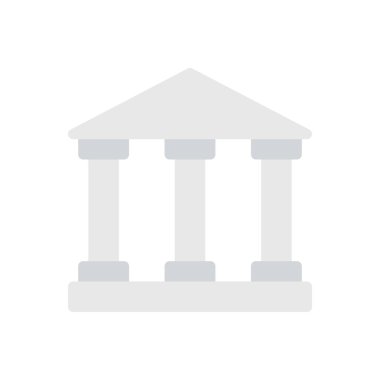 Saydam bir arkaplan üzerinde banka vektör çizimi. Konsept ve grafik tasarım için mükemmel kalite simgeleri.. 