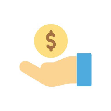 Saydam bir arkaplan üzerinde dolar vektör illüstrasyonu. Konsept ve grafik tasarımı için birinci sınıf kalite simgeler..