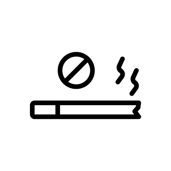 Smoke Vector Illustration Transparent Background Premium Quality Symbols Thin Line — Stock Vector