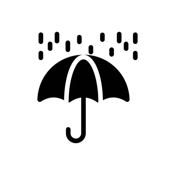 Illustration Vectorielle Parapluie Sur Fond Transparent Symboles Qualité Premium Icône — Image vectorielle