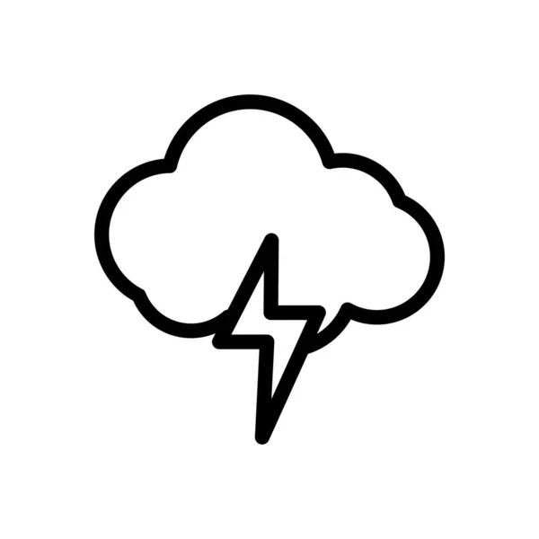 Ilustracja Wektora Chmury Przejrzystym Tle Symbole Jakości Premium Cienka Ikona — Wektor stockowy