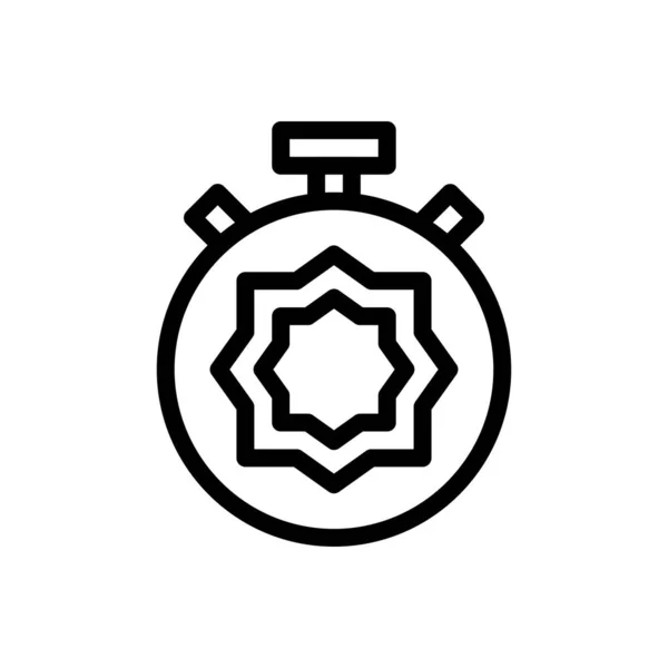 Відлік Векторна Ілюстрація Прозорому Фоні Символи Якості Премій Піктограма Тонкої — стоковий вектор
