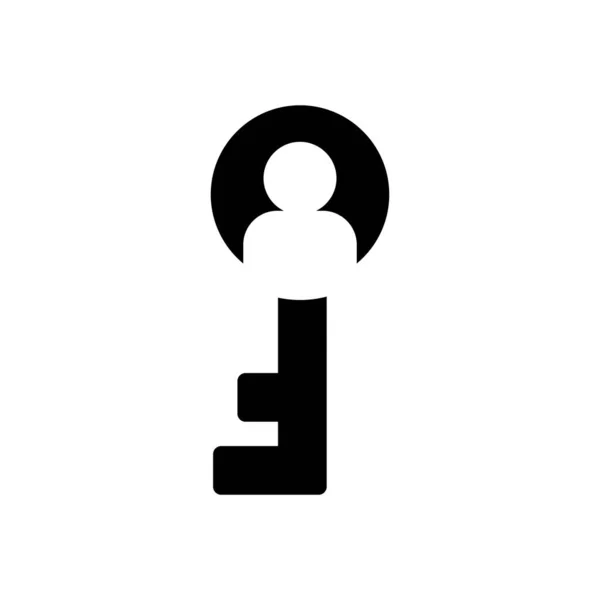 Иллюстрация Вектора Пользователя Прозрачном Фоне Символы Качества Premium Иконка Glyphs — стоковый вектор