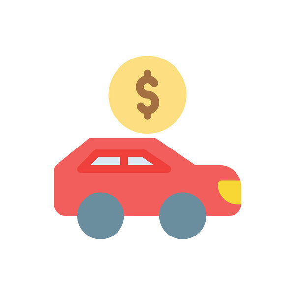 car vector illustration on a transparent background.Premium quality symbols.Stroke icon for concept and graphic design.