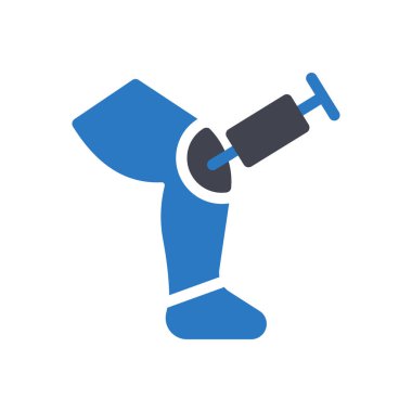 Şeffaf bir arkaplan üzerinde enjeksiyon vektör çizimi. Konsept ve grafik tasarımı için mükemmel kalite sembolleri.. 